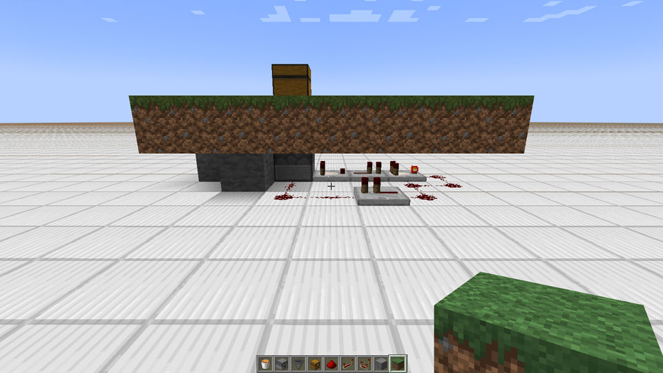 Minecraft 簡単で高速なゴミ箱の作り方